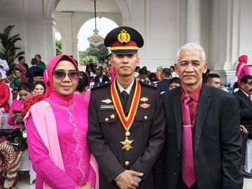Ipda Harindra Raih Adhi Makayasa, Bangga Dapat Selamat Langsung dari Prabowo