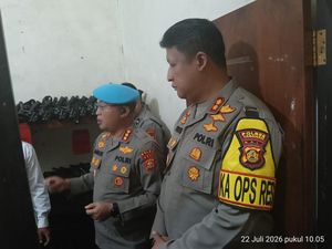 Kabid Propam Polda Bali-Kapolres Pimpin Pengecekan Gudang Senpi di Tabanan