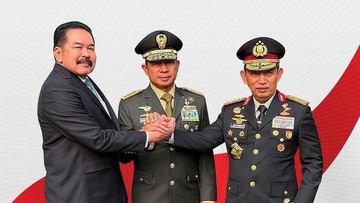 Sinergi untuk Negeri, Potret Kebersamaan Kapolri-Panglima TNI-Jaksa Agung