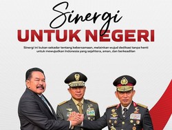 Sinergi untuk Negeri, Potret Kebersamaan Kapolri-Panglima TNI-Jaksa Agung