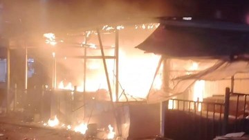 Kebakaran Ruko di Pasar Ciputat Padam, Diduga Akibat Korsleting