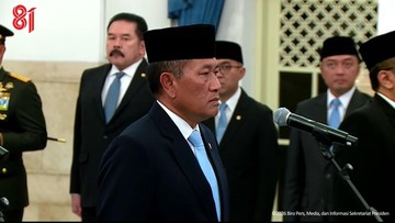 Prabowo Lantik Wamenhan Jadi Gubernur Universitas Republik Indonesia