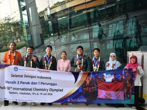 Siswa RI Sabet 4 Medali Olimpiade Kimia Internasional!