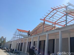 Pembangunan Pasar Ngawen Blora Molor, Kontraktor Alasan Material Langka