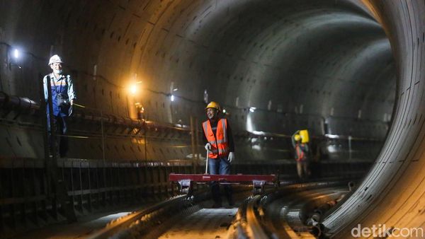 Pembangunan Stasiun MRT Monas Capai Tahap Akhir, Target Uji Coba Juni 2027