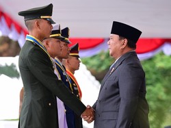 Daftar Nama Peraih Adhi Makayasa 2026 TNI-Polri yang Dilantik Prabowo