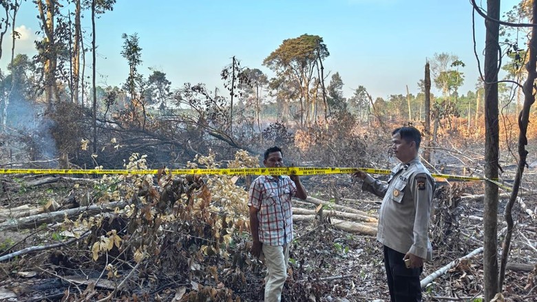 Polisi Tangkap Satu Pelaku Pembakar Lahan di Musi Rawas