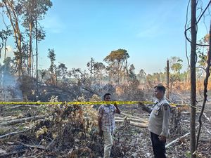 Polisi Tangkap Satu Pelaku Pembakar Lahan di Musi Rawas