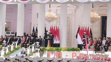 Pesan Prabowo ke Perwira Remaja TNI-Polri: Pangkatmu Amanah Rakyat