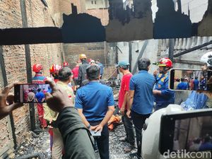 Kebakaran Rumah di Kuningan Semarang Utara, 1 Orang Tewas