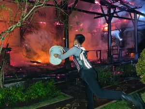 Restoran Vila di Nusa Lembongan Klungkung Ludes Terbakar, Kerugian Rp 200 Juta