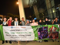Mantap, 4 Siswa Indonesia Raih 4 Medali di Olimpiade Biologi Internasional!