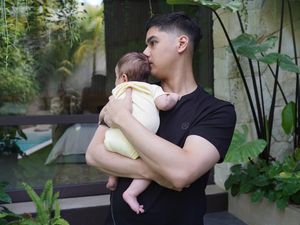 Al Ghazali Bagikan Potret Mungil Soleil, Bikin Penasaran