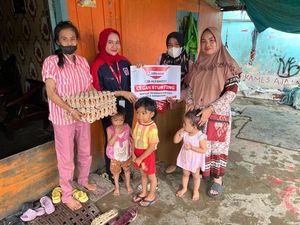 Alfamidi Salurkan 160 Ribu Telur untuk Anak di 26 Kabupaten/Kota