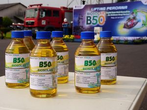 Pertamina Lakukan Pengiriman BBM B50 Perdana