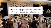 Viral Pilu Wanita Batal Nikah H-14 Usai 5 Tahun Pacaran, Sampai Butuh Psikolog