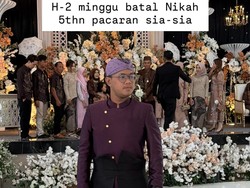 Viral Pilu Wanita Batal Nikah H-14 Usai 5 Tahun Pacaran, Sampai Butuh Psikolog