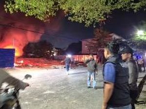 Bentrok Sengketa Lahan di Panakkukang Makassar, 6 Orang Luka-Gubuk Terbakar