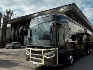 Deretan Bus Baru Laksana Dikirim ke GIIAS 2026, Ada Punya PO Sugeng Rahayu