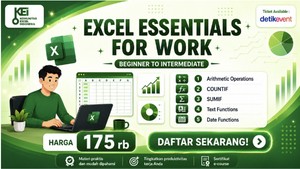 Masih Bingung Excel dan Spreadsheet? Ikut Kelas Ini Cocok Untuk Pemula