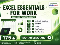 Masih Bingung Excel dan Spreadsheet? Ikut Kelas Ini Cocok Untuk Pemula