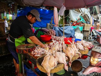 Harga Telur dan Ayam Potong Merangkak Naik di Pasar Jakarta