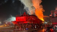 Tak Ada Korban Jiwa dalam Kebakaran Kapal Basarnas di Muara Baru Jakut
