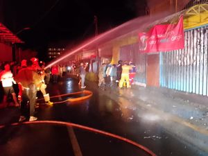 Bengkel di Cilacap Terbakar, 16 Sepeda Motor Hangus