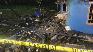 Kebakaran Rumah Panggung di Sukabumi, 3 Bocah Kakak Beradik Tewas