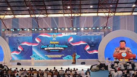 Menko Polkam Bacakan Pesan Prabowo: Ancaman Narkoba Memprihatinkan