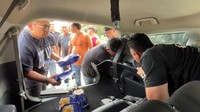 Polisi Kejar Kurir Narkoba di Tol Kisaran, Temukan 24 Kg Sabu di Dinding Mobil