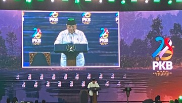 Prabowo: Harlah PKB Selalu yang Pertama Undang Presiden, Golkar Sorry Ye