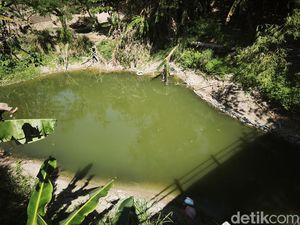 Air Sungai di Plamongansari Semarang Hitam dan Bau, Diduga Tercemar