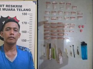 Bandar Narkoba di Muara Telang Banyuasin Ditangkap, Sabu-Ekstasi Disita