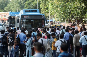Belasan Stasiun Metro Ditutup Akibat Demo di India