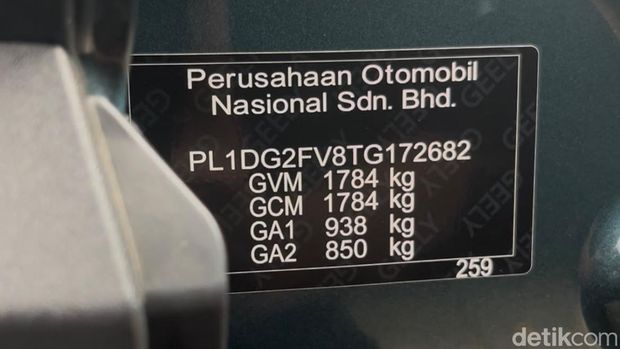 Geely Coolray yang Dijual di RI Buatan Malaysia?