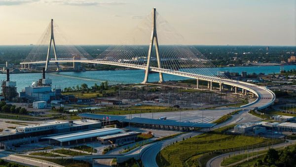 Jembatan Gordie Howe Senilai Rp76 T Siap Hubungkan Kanada dan AS