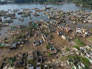 Tentang Kampung Hilang di Bendungan Karian yang Muncul Lagi Saat Kemarau