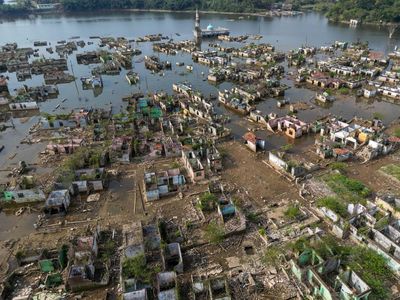 Permukiman yang Tenggelam di Bendungan Karian Muncul Lagi