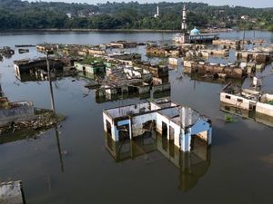 Serba-serbi Kampung Hilang saat Bendungan Karian Mengering