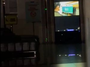 Video: Lampu Lobi Gedung Kejagung Mati saat Febrie Diperiksa