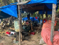 Polisi Tangkap 6 Penambang Emas Ilegal di Jambi
