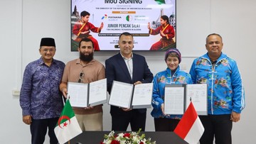 Perkuat Diplomasi Budaya, RI-Aljazair Teken MoU Pengembangan Pencak Silat