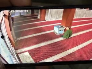 Viral Pria di Batam Gagal Bobol Kotak Infak Masjid, Pelaku Ditangkap di Warnet