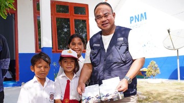 Kisah Siswa Wae Moto Semangat Belajar Berkat Revitalisasi Sekolah PNM