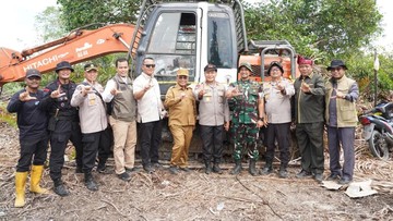 Bupati Rohil Apresiasi Langkah Tegas Polda Riau Sikat Perusak Mangrove