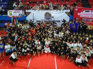 Rangkaian Hari Bhayangkara Ke-80, Polres Jaktim Bikin Kejuaraan Pencak Silat