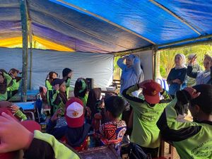 Viral SD di Berau Pakai Terpal, Disdik: Pembangunan Terkendala Status Lahan