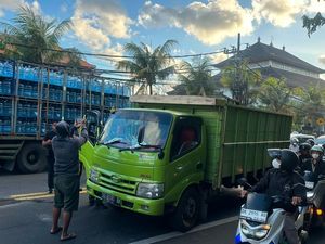 Sopir Truk Tewas Mendadak di Lampu Merah Gatsu-Ahmad Yani Denpasar