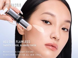 TimePhoria Timeless Fixion Skin Tint Stick, Foundation dan Concealer 2-in-1